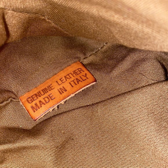 Red leather Sofia C. Shoulder bag - Picture 5 of 5